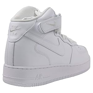 Nike Men's Shoes Air Force 1 Mid '07 Triple White CW2289-111